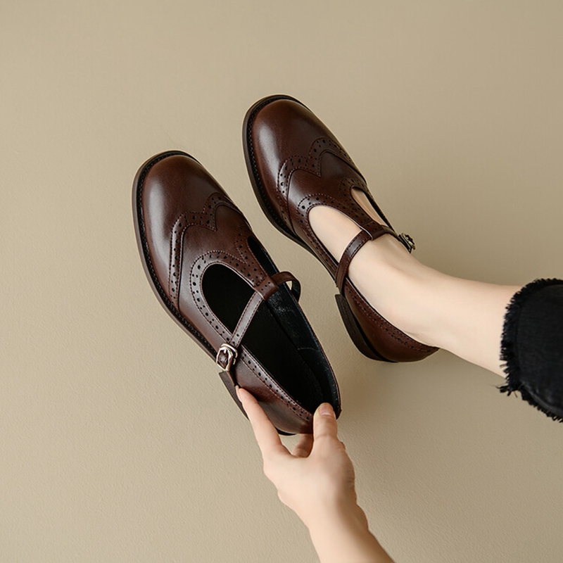 NEW Autumn/Spring Women Pumps  - Casual Sandal Leather ulasan dan harga