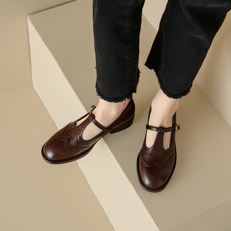 NEW Autumn/Spring Women Pumps  - Casual Sandal Leather ulasan dan harga