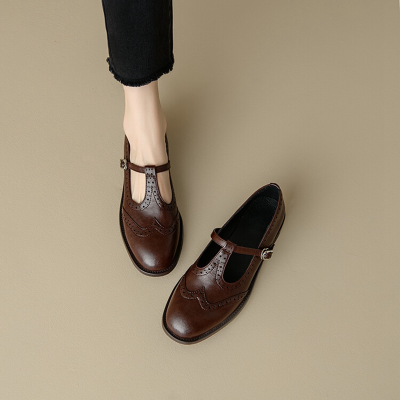 NEW Autumn/Spring Women Pumps  - Casual Sandal Leather ulasan dan harga