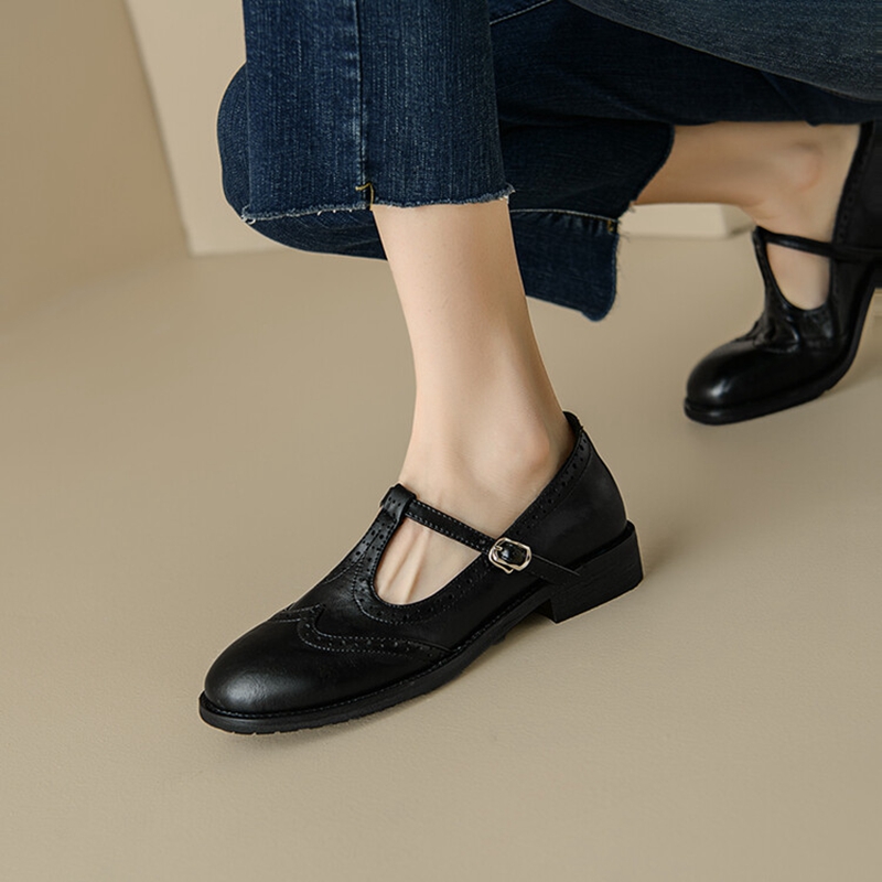 NEW Autumn/Spring Women Pumps  - Casual Sandal Leather ulasan dan harga