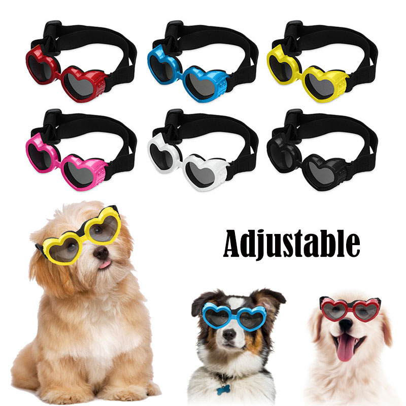1 PC Heart-shaped Small Dog Su - Sunglass Retainer Cord ulasan dan harga