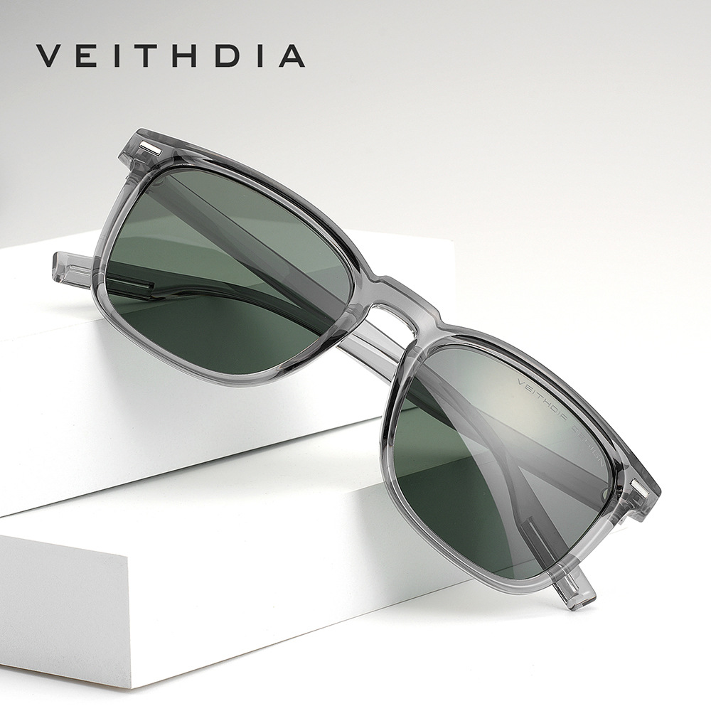VEITHDIA Vintage Polarized Sun - Sunglasses Aviator Polarized ulasan dan harga