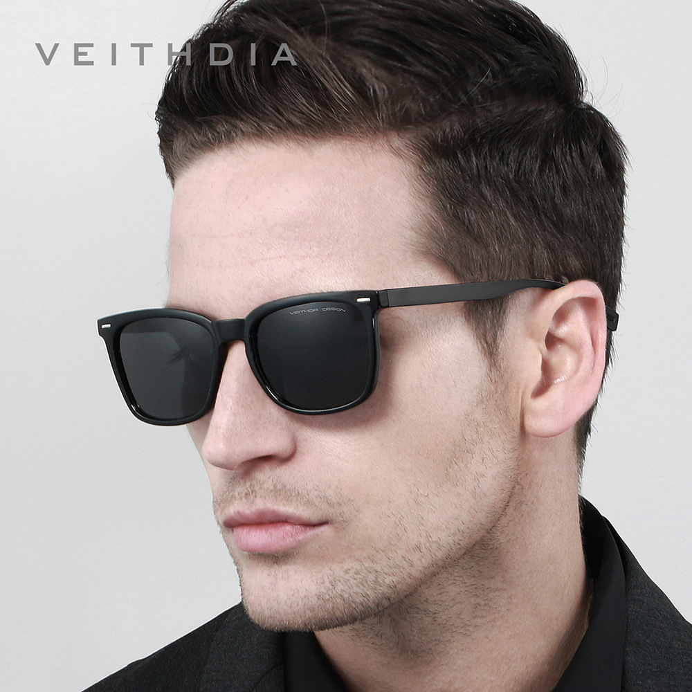 VEITHDIA Vintage Polarized Sun - Sunglasses Aviator Polarized ulasan dan harga