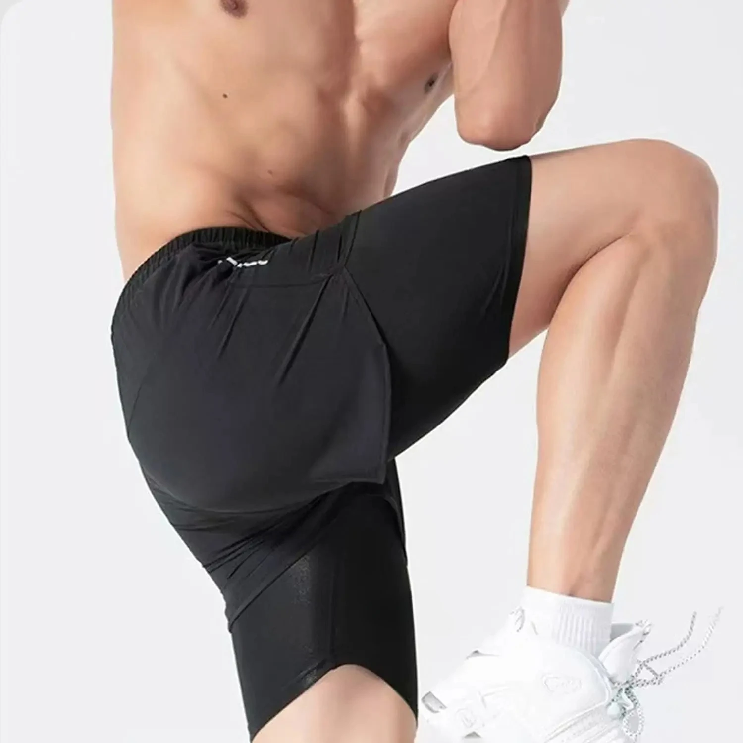 Men's 2‑in‑1 Swim Trunks Quick - Swim Trunk Quick Dry ulasan dan harga