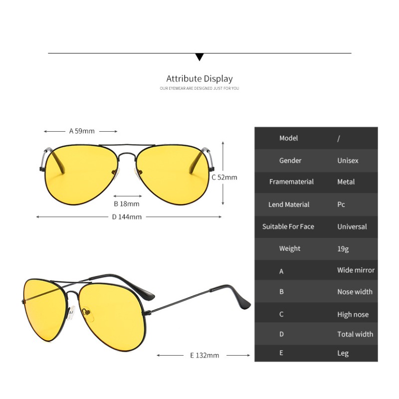 Woman Men Aviat Alloy Frame Po - Sunglasses Aviator Polarized ulasan dan harga