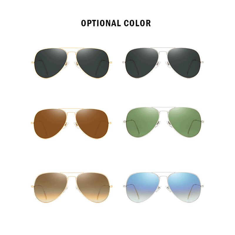 New Fashion Aviation Sunglasse - Sunglasses Aviator Polarized ulasan dan harga