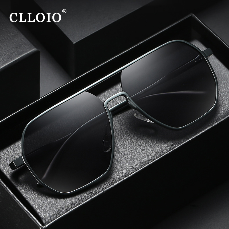 CLLOIO New Fashion Aluminum Ph - Sunglasses Aviator Polarized ulasan dan harga
