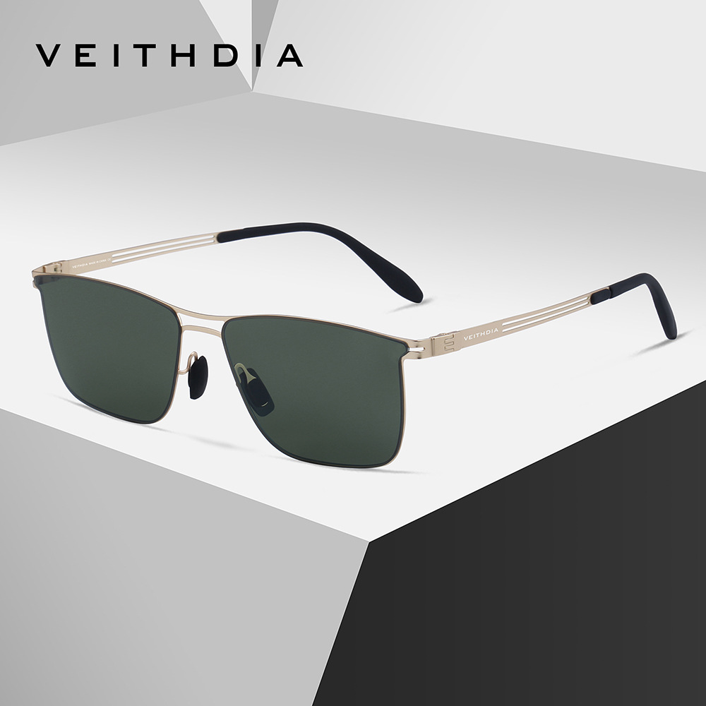 VEITHDIA Men's Polarized Sungl - Sunglasses Aviator Polarized ulasan dan harga