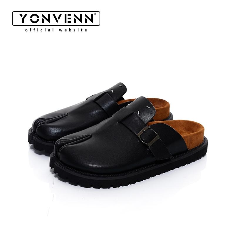 New Tabi shoes men's and women - Flip Flop Leather Men ulasan dan harga